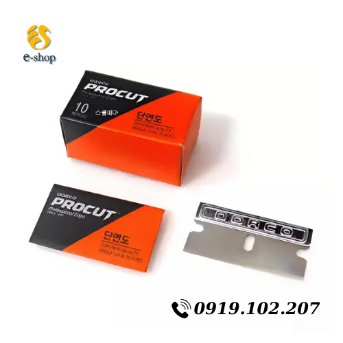 Lưỡi dao lam Hàn Quốc Dorco DN52 (100 lưỡi) Lưỡi dao lam Hàn Quốc Dorco DN52 (100 lưỡi)