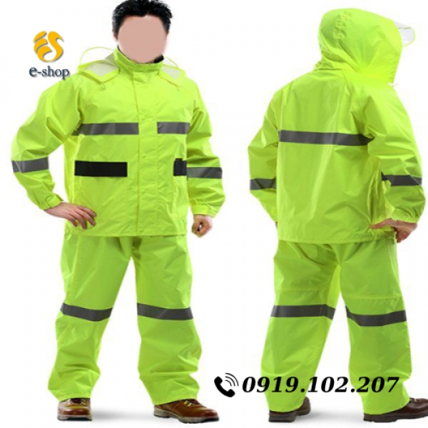 Áo mưa phản quang cao cấp
