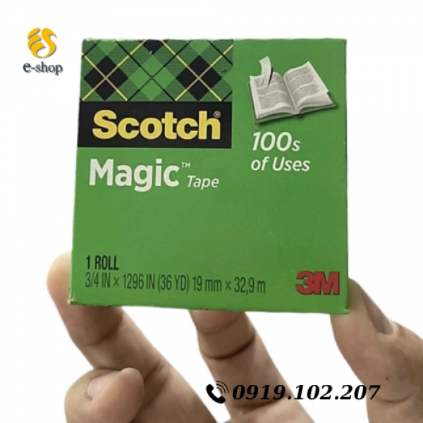 BĂNG KEO 3M SCOTCH MAGIC