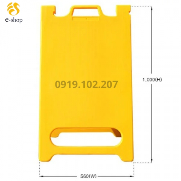 Biển cảnh báo chữ nhựa PE A형대형표지판