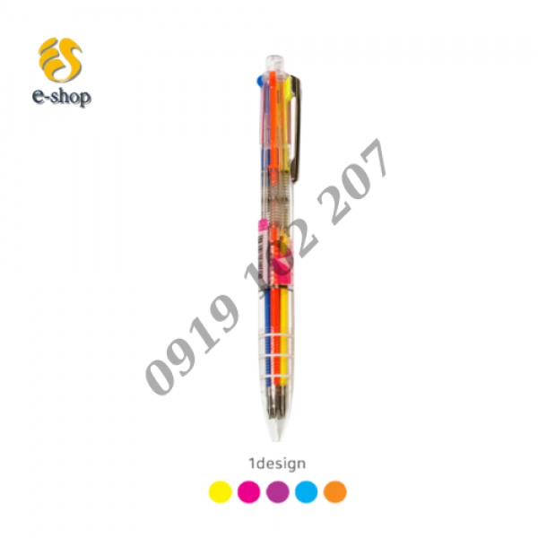 BÚT DẠ QUANG NHIỀU MÀU HÀN QUỐC - 5 MÀU