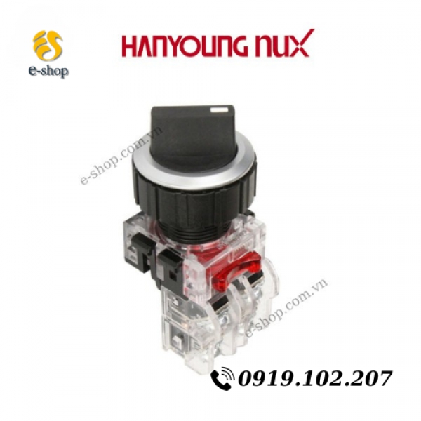 Công tắc xoay 2 vị trí Hanyoung MRS-R2A1, 22mm