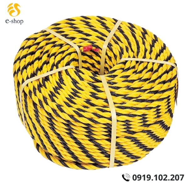 Dây thừng vàng đen Hàn Quốc 16mm