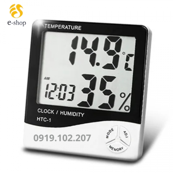 Đồng hồ đo nhiệt độ ẩm HTC-1