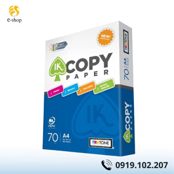 Giấy IK COPY PAPER 70gsm