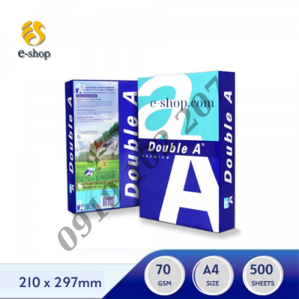 Giấy in photo A4 DoubleA 70gsm
