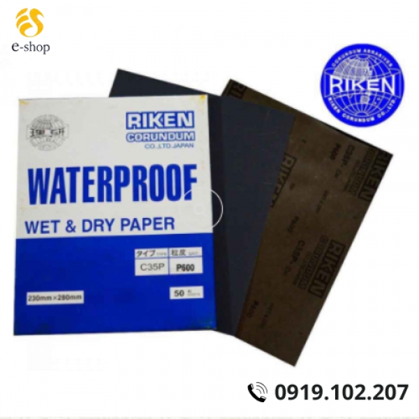 GIẤY NHÁM RIKEN CORUNDUM C35P