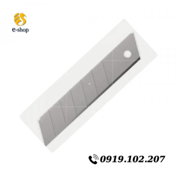 Hộp 100 lưỡi Dao rọc giấy cao cấp BIGSTAR_ 18mm