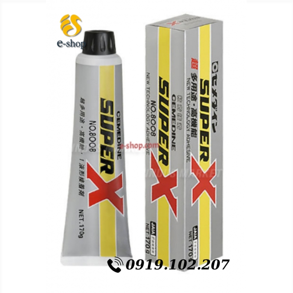 Keo đàn hồi Acrylic Cemedine superX 8008 - 170g
