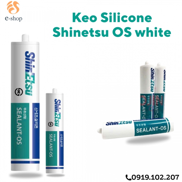(THÙNG 25 CHAI) Keo Silicone Shinetsu SEALANT  OS  - 실리콘 실란트