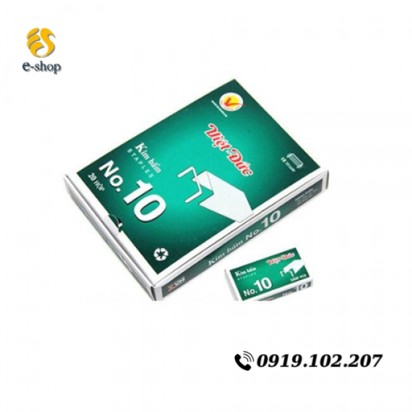 Ghim bấm số 10 Việt Đức (cho kim bấm size 10)