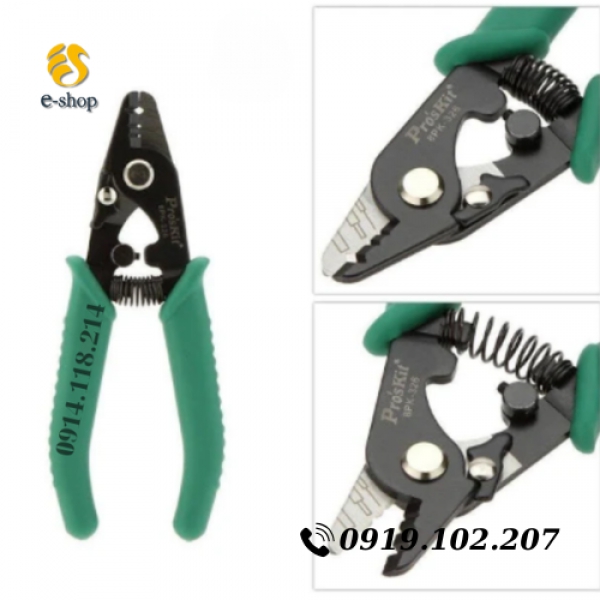 Kìm tuốt sợi quang PRO’SKIT 8PK-326