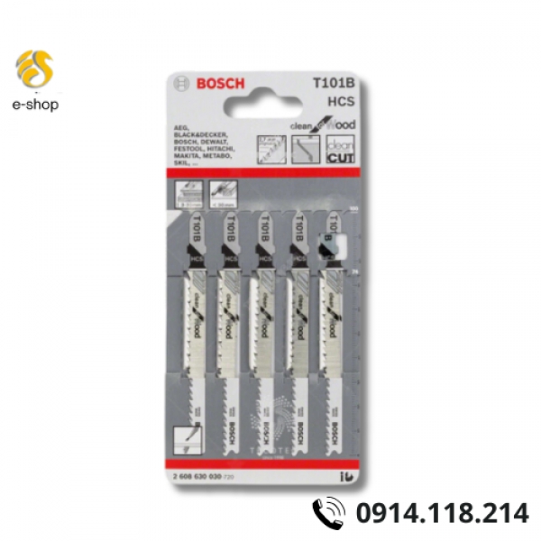 LƯỠI CƯA LỌNG GỖ BOSCH T101B 2608630030