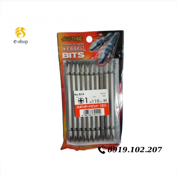 Mũi vặn vít 2 đầu Vessel Bits