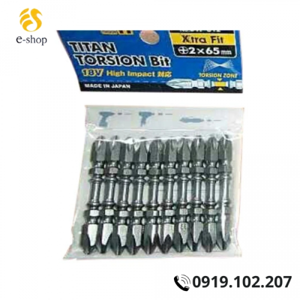 Mũi vặn vít xoắn 2 đầu