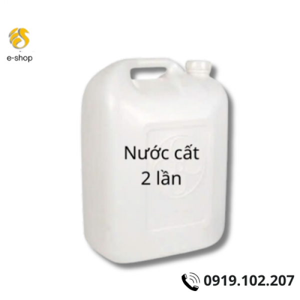NƯỚC CẤT 2 LẦN (300L / 10 CAN)