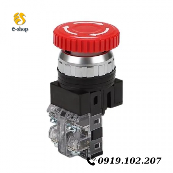 Nút dừng khẩn cấp Hanyoung CRE-25R1R  25mm