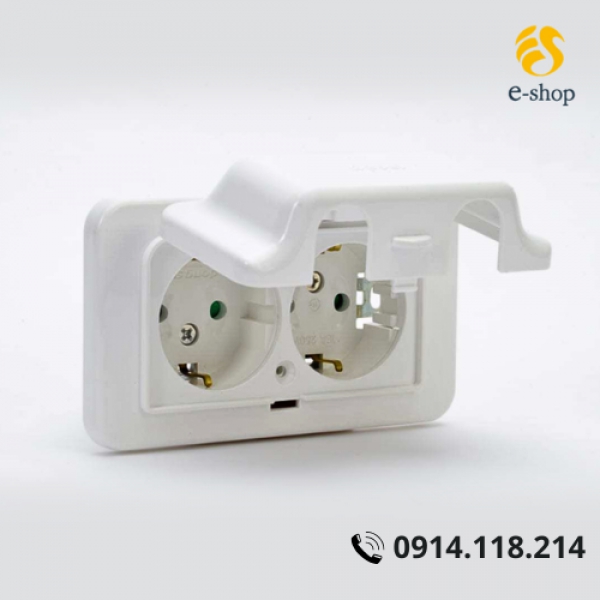 Ổ Cắm Điện Chống Nước Dosel Hàn Quốc | Nắp Ngang