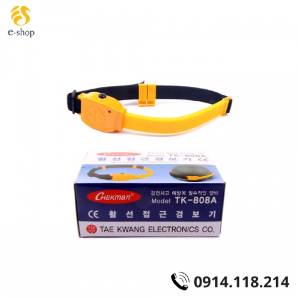 Thiết bị cảnh báo dò điện đội đầu TK-808A