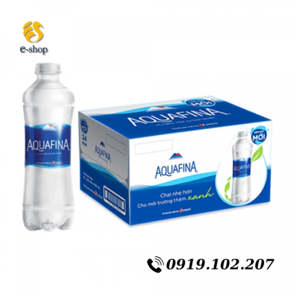 Thùng nước suối Aquafina