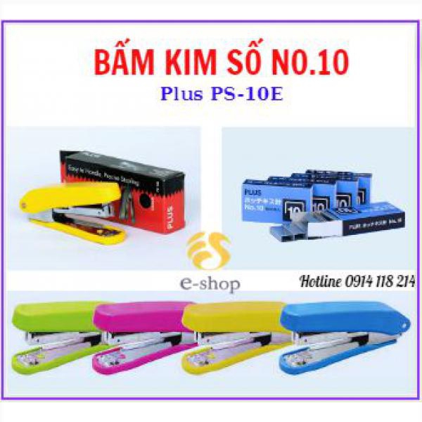 Bấm kim số 10 Plus PS-10E
