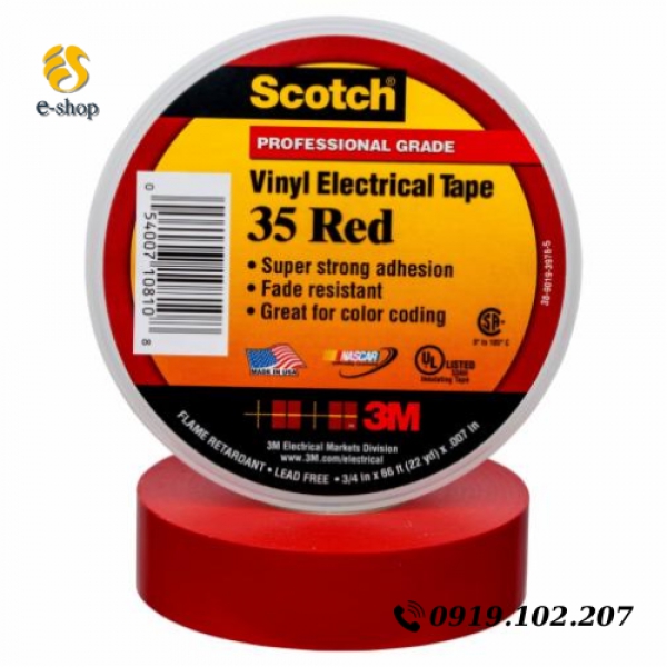 BĂNG KEO ĐIỆN 3M SCOTCH SUPER 35