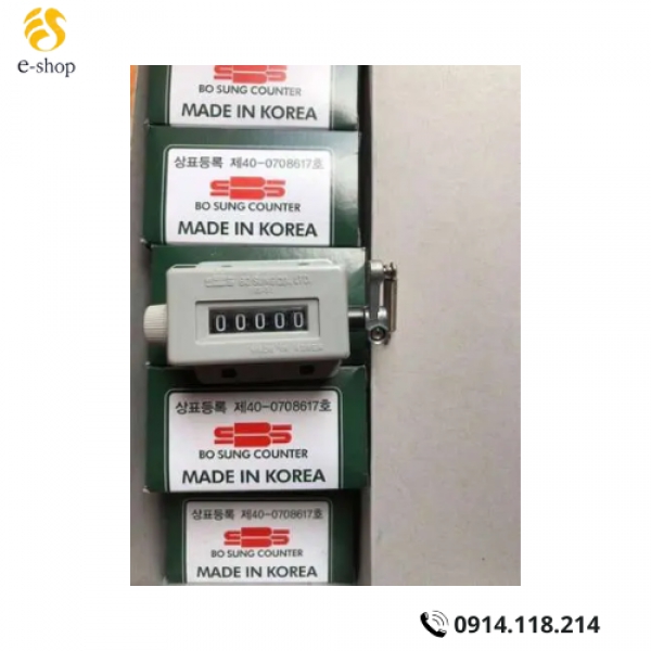 Bộ đếm sản lượng chính hãng của Hàn Quốc