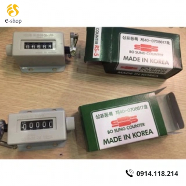 Bộ đếm sản lượng chính hãng của Hàn Quốc