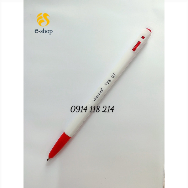 Bút bi Monami 153 nét bút 0.7mm
