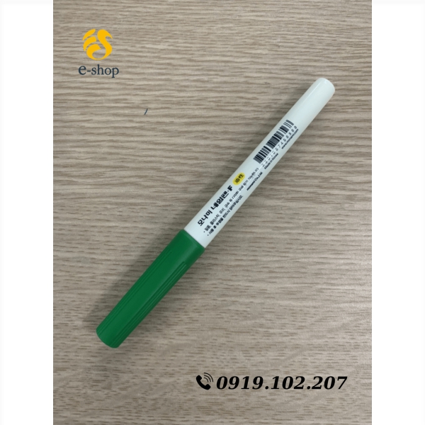 BÚT LÔNG DẦU MONAMI NAME PEN.F XANH LÁ