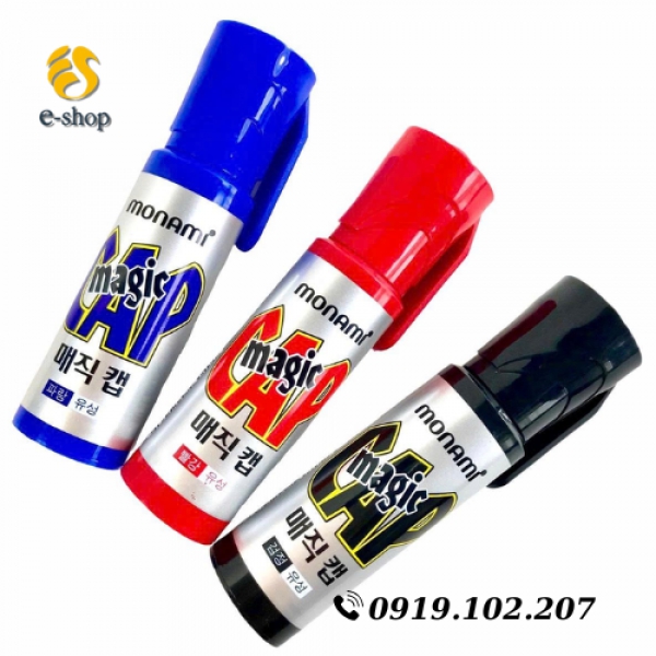 BÚT LÔNG DẦU VIẾT THÙNG HÀNG MONAMI MAGIC CAP