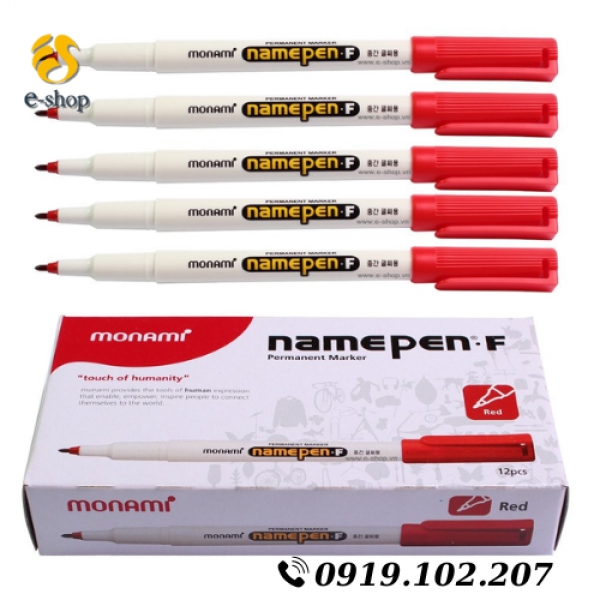 Bút lông dầu Monami Name Pen.F