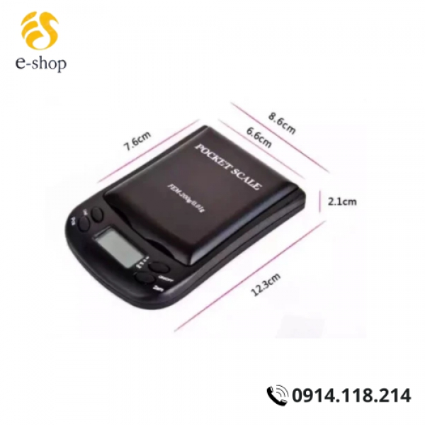 CÂN TIỂU LY ĐIỆN TỬ 200G/0.01G POCKETSCALE MINI