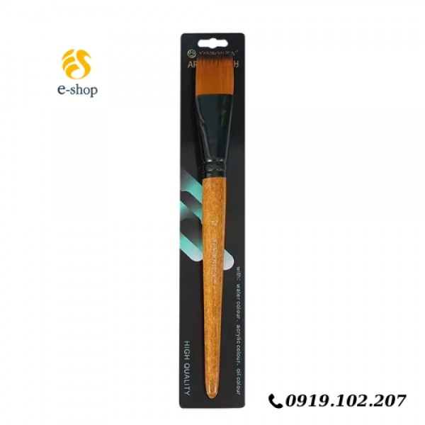 Cọ Vẽ Màu Nước, Màu Acrylic Chuyên Nghiệp Nhiều Size -  Cọ Vẽ Nghệ Thuật