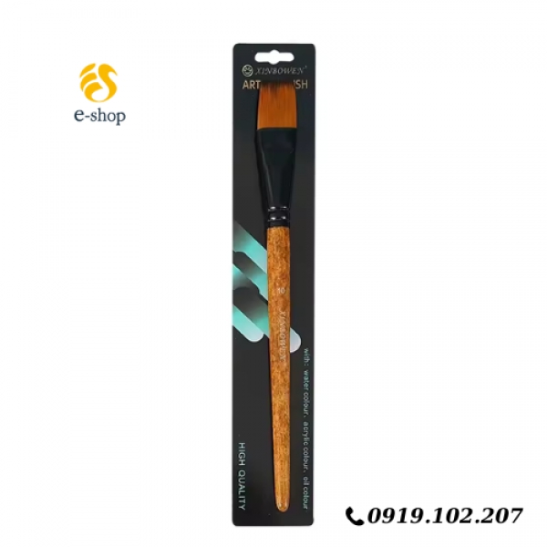 Cọ Vẽ Màu Nước, Màu Acrylic Chuyên Nghiệp Nhiều Size -  Cọ Vẽ Nghệ Thuật