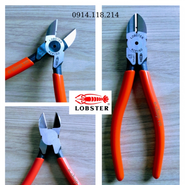KÌM MỎ NHỌN LOBSTER 2706 | LOBSTER LONG FLAT KNURLD NOSE PLIRS 2706 | 150 mm