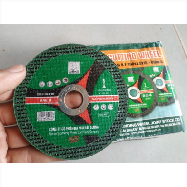 Đá cắt Hải Dương Xanh 1 tấc (100mm) hàng chính hãng