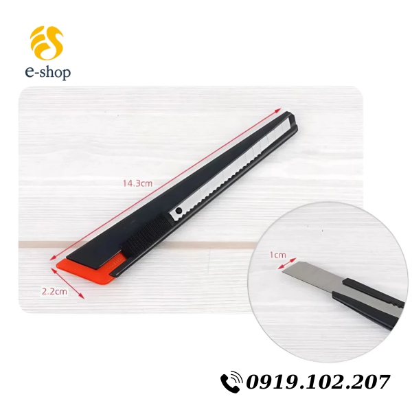 Dao Rọc Giấy Dorco S101 9mm- 컷터칼