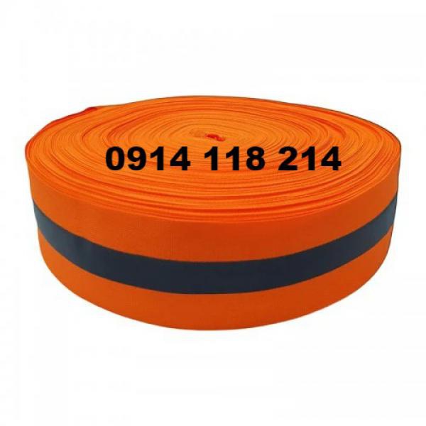 Dây phản quang vải màu 5cm cuộn 100 mét