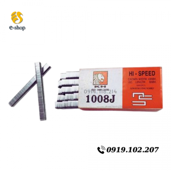 Ghim Bấm - Đinh Công Nghiệp Chữ U Kim Hoàng 1006J / 1008J / 1013J
