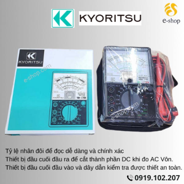 ĐỒNG HỒ ĐO ĐIỆN TRỞ CÁCH ĐIỆN KYORITSU 1109S