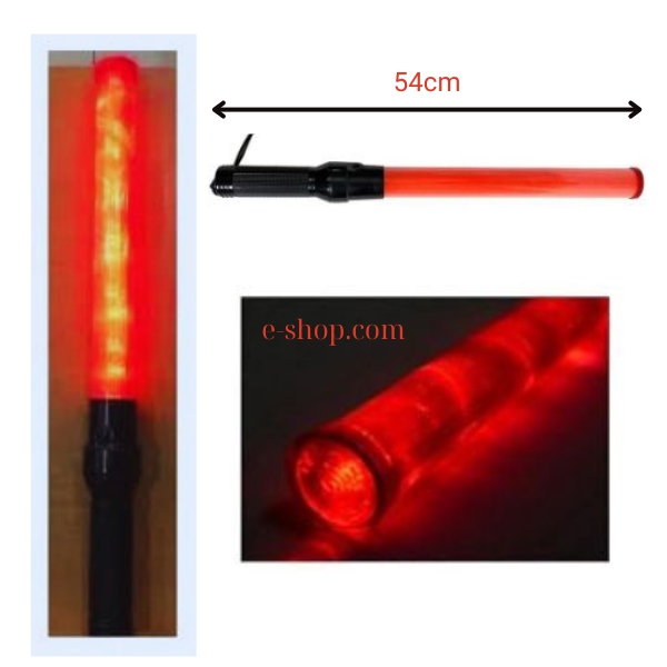 [Bao Gồm Pin] Gậy Đèn Chỉ Huy, Gậy Chỉ Huy 54 X 4 Cm