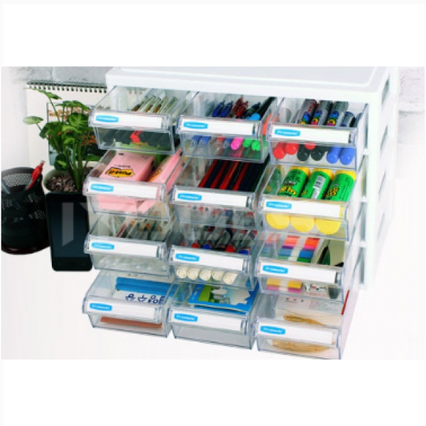 Hộp Đựng Đồ Mini 12 Ngăn Cố Định Nhập Khẩu Hàn Quốc | Mã J-012