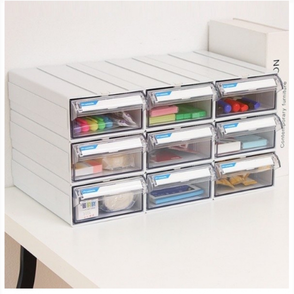 Hộp Đựng Đồ Mini 12 Ngăn Lắp Ghép Nhập Khẩu Hàn Quốc | Mã J-112