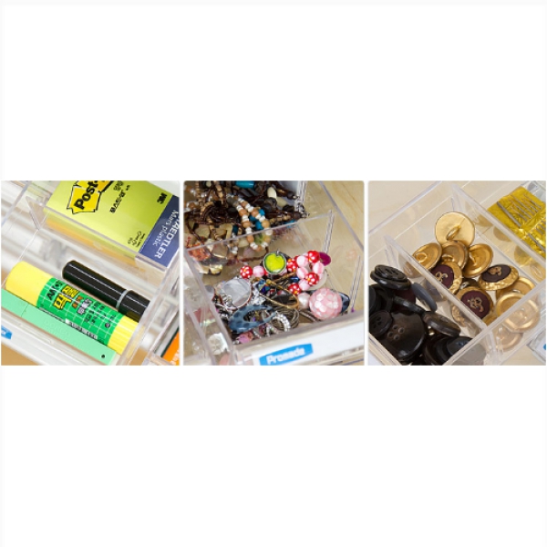 Hộp Đựng Đồ Mini 6 Ngăn Lắp Ghép Nhập Khẩu Hàn Quốc | Mã J-106