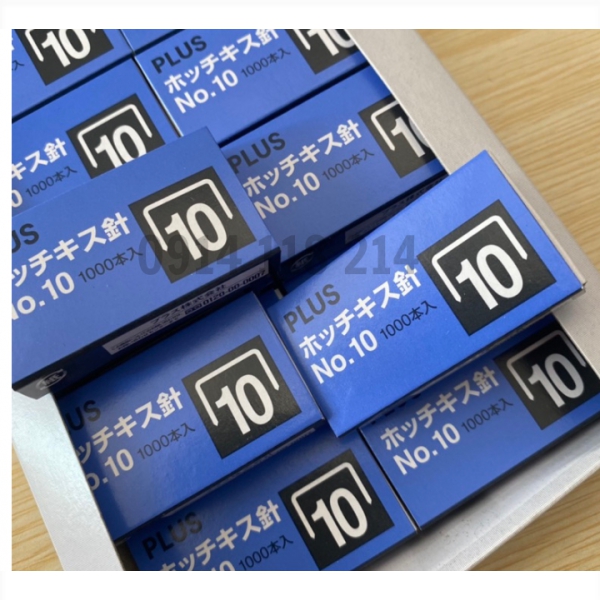 Kim bấm số 10 Plus (Hộp lớn-20 hộp nhỏ) No10. Staplers Plus