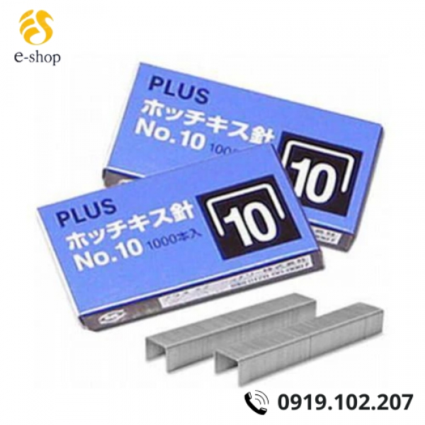 Kim bấm số 10 Plus (Hộp lớn-20 hộp nhỏ) No10. Staplers Plus