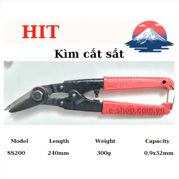 KÌM CẮT SẮT HIT SS200 JAPAN