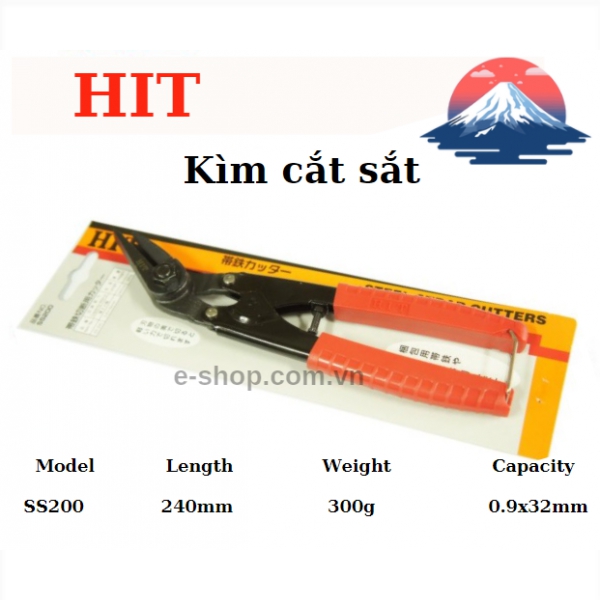 KÌM CẮT SẮT HIT SS200 JAPAN
