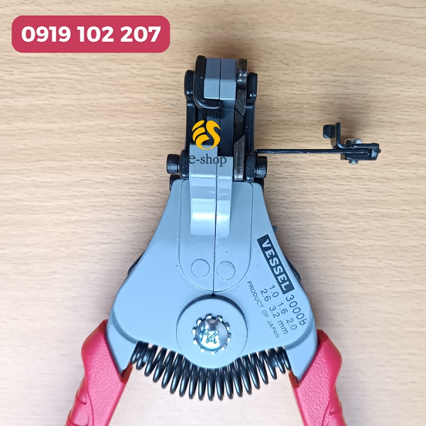 Kìm Tuốt Dây Vessel Made In Japan No.3000B Giảm Mệt Mỏi Khi Làm Việc